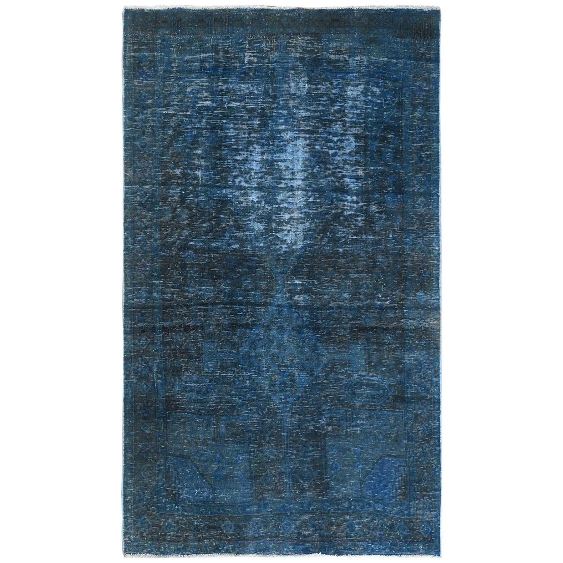 Overdyed & Vintage Rugs LUV549612